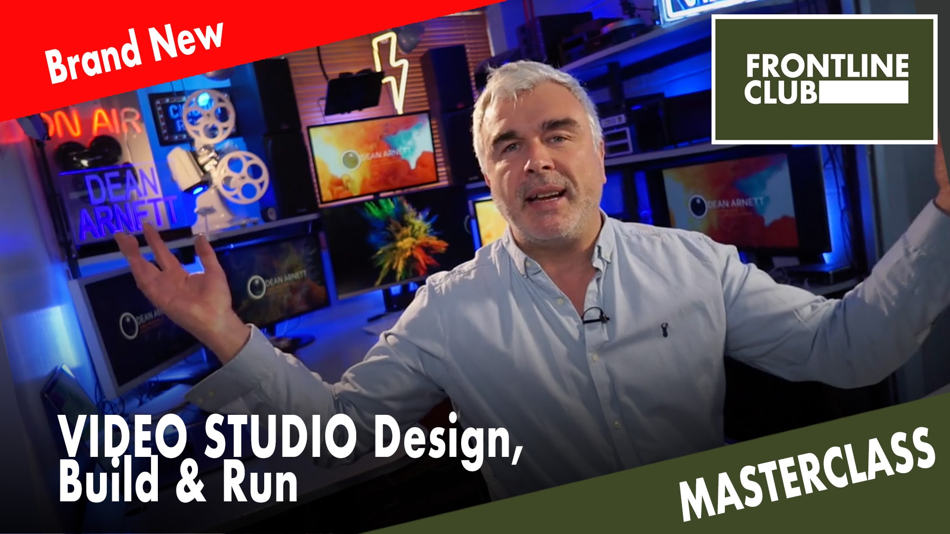 Video studio design, build & run Masterclass