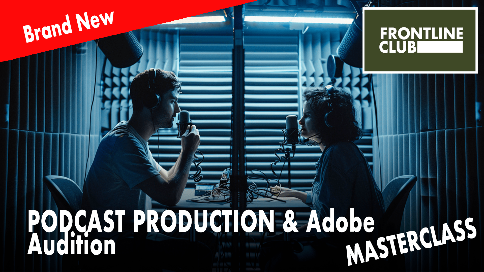 Podcast Production, Adobe Audition & AI